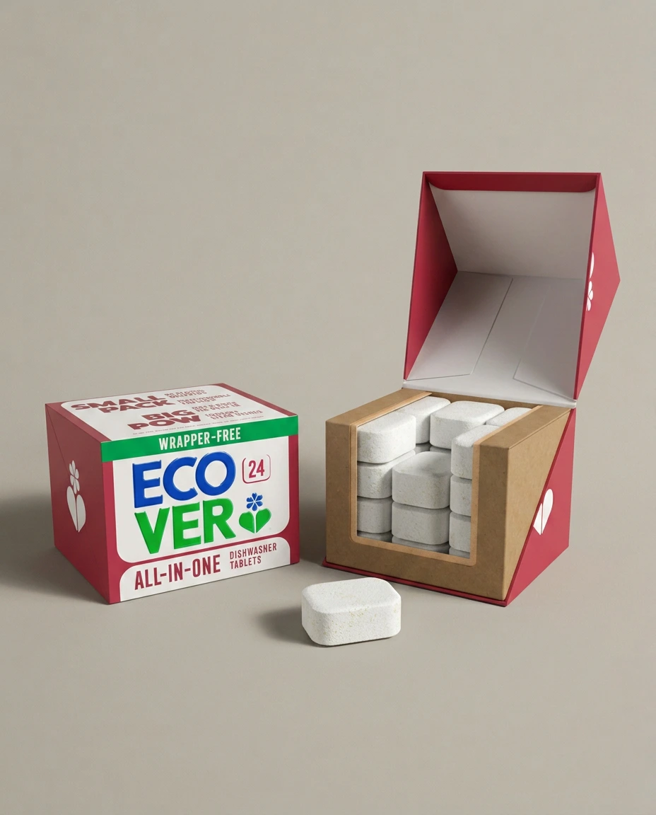 Plastic-Free Dishwasher Tablet