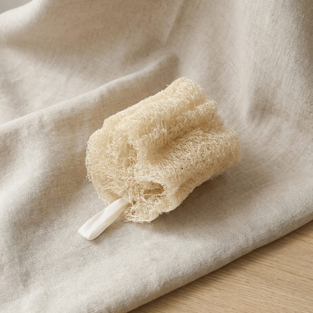Beewise Body Loofah on display